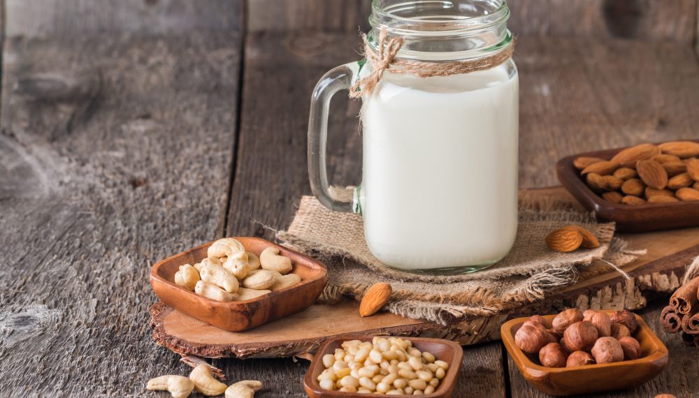 Ricos sustitutos veganos de la leche
